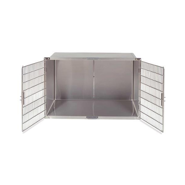 Double Door Stainless Steel Cages Dispomed